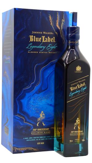 Johnnie Walker Blue Label Legendary Eight 200th Anniversary Blended Scotch Whisky 70cl 438 ABV
