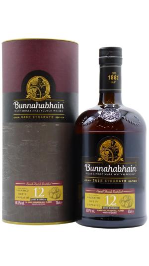 Bunnahabhain 12 year old Cask Strength 2023 Edition Islay Single Malt Scotch Whisky 70cl 601 ABV