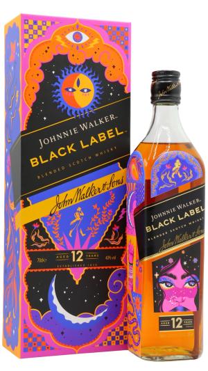Johnnie Walker Black Label Bold Steps Limited Edition Blended Scotch Whisky 70cl 40 ABV