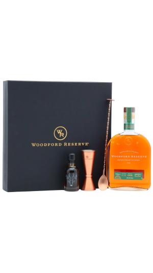 Woodford Reserve Distillers Select Kentucky Straight Rye Whiskey 70cl 452 ABV Cocktail Gift Pack