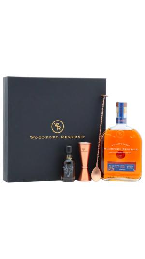 Woodford Reserve Distillers Select Kentucky Straight Malt Whiskey 70cl 452 ABV Cocktail Gift Pack