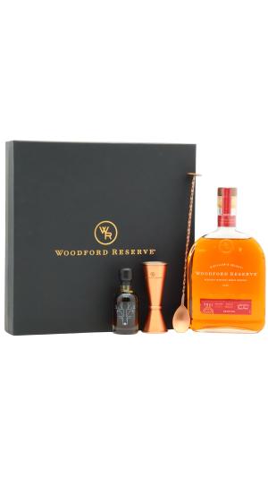 Woodford Reserve Distillers Select Kentucky Straight Wheat Whiskey 70cl 452 ABV Cocktail Gift Pack
