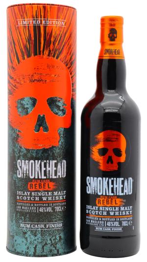 Smokehead Rum Rebel Islay Single Malt Scotch Whisky 70cl 46 ABV