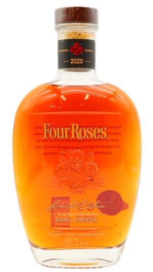 Four Roses 12 year old Small Batch Barrel Strength 2020 Release Kentucky Straight Bourbon Whiskey 70cl 557 ABV