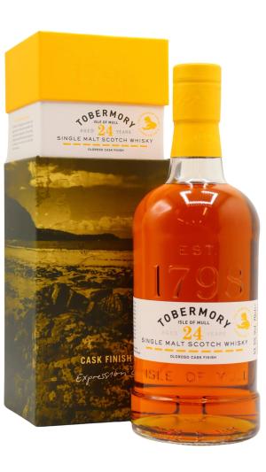 Tobermory 24 year old Hebridean Series 2 Oloroso Sherry Cask Finish Single Malt Scotch Whisky 70cl 525 ABV