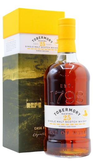 Tobermory 25 year old Hebridean Series 3 Oloroso Sherry Cask Finish Single Malt Scotch 1996 Whisky 70cl 481 ABV