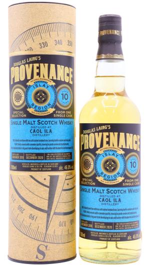 Caol Ila 10 year old Douglas Laing Provenance Single Cask 14552 2010 Whisky 70cl 46 ABV