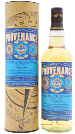 Caol Ila 8 year old Douglas Laing Provenance The Coastal Collection Single Cask 15286 2012 Whisky 70cl 46 ABV