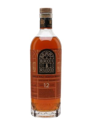 Berry Bros Rudd 12 Year Old Speyside Single Malt Sherry Cask Speyside Whisky