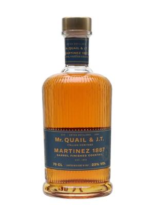 Mr Quail JT Martinez 1887 Barrel Finished Cocktail