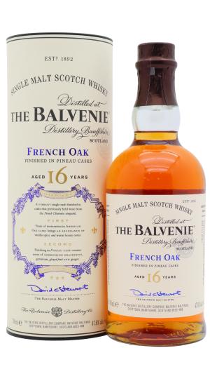 Balvenie 16 year old French Oak Pineau Cask Single Malt Scotch Whisky 70cl 476 ABV