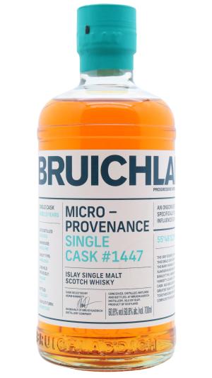Bruichladdich 13 year old Micro Provenance Pauillac Wine Cask 1447 2011 Whisky 70cl 608 ABV