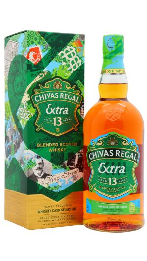 Chivas Regal 13 year old Extra Irish Cask Blended Scotch Whisky 100cl 40 ABV 1 Litre