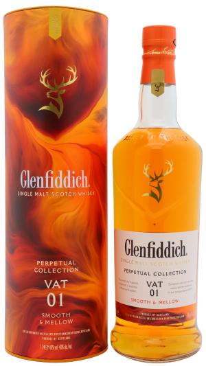 Glenfiddich Perpetual Collection VAT 01 Speyside Single Malt Scotch Whisky 100cl 40 ABV