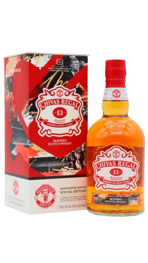 Chivas Regal 13 year old Manchester United Special Edition Blended Scotch Whisky 75cl 40 ABV