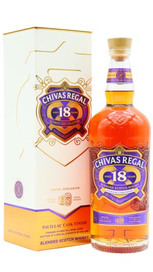 Chivas Regal 18 year old Pauillac Wine Cask Finish Blended Scotch Whisky 100cl 48 ABV 1 Litre