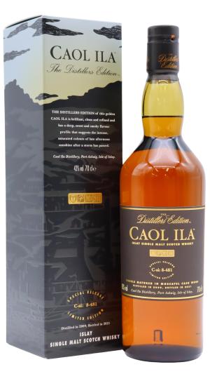 Caol Ila 12 year old 2021 Distillers Edition Single Malt Scotch 2009 Whisky 70cl 43 ABV