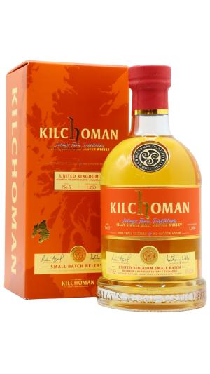 Kilchoman UK Small Batch 5 Islay Single Malt Scotch Whisky 70cl 491 ABV