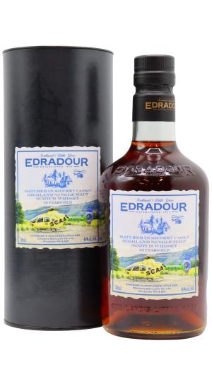 Edradour 10 year old SCAA Charity Bottling Single Malt Scotch 2013 Whisky 70cl 46 ABV
