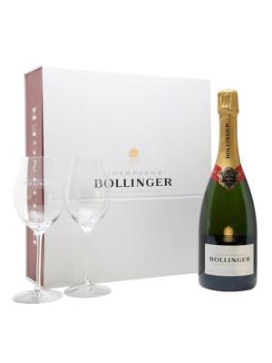 Bollinger Special Cuvee NV Champagne 2 Glasses Pack