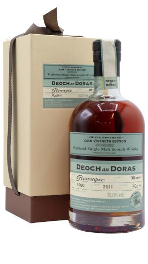 Glenugie silent 30 year old Chivas Brothers Cask Strength Edition Single Malt Scotch 1980 Whisky 70cl 5213 ABV