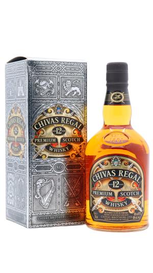 Chivas Regal 12 year old Blended Scotch Whisky 75cl 40 ABV Old Bottling 75cl
