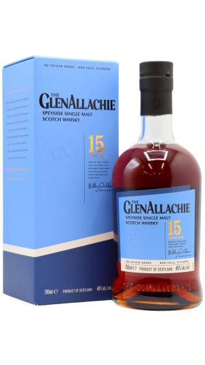 GlenAllachie 15 year old Speyside Single Malt Scotch Whisky 70cl 46 ABV