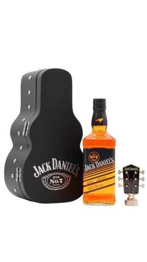 Jack Daniels Old No 7 McLaren Formula 1 Team 2024 Edition Tennessee Whiskey 70cl 40 ABV Guitar Case