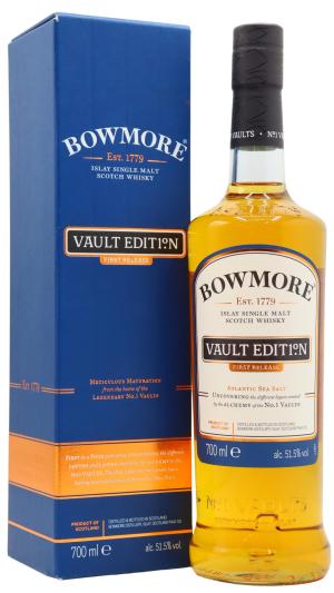 Bowmore Vault Edition First Release Atlantic Sea Salt Islay Single Malt Scotch Whisky 70cl 515 ABV