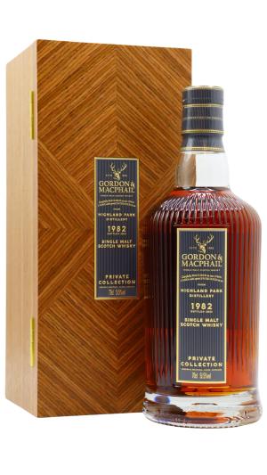 Highland Park 40 year old Gordon MacPhail Private Collection Single Cask 1155 1982 Whisky 70cl 515 ABV