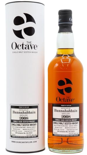 Bunnahabhain 14 year old The Octave Single Sherry Cask 3838013 2008 Whisky 70cl 545 ABV