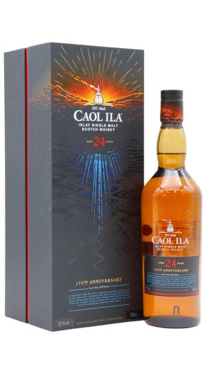 Caol Ila 24 year old 175th Anniversary Islay Single Malt Scotch Whisky 70cl 521 ABV