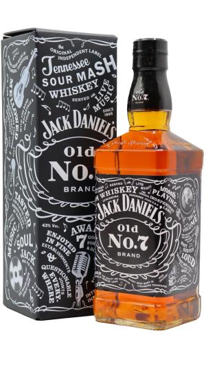 Jack Daniels 155th Anniversary Edition Paula Scher Pentagram Tennessee Whiskey 70cl 43 ABV