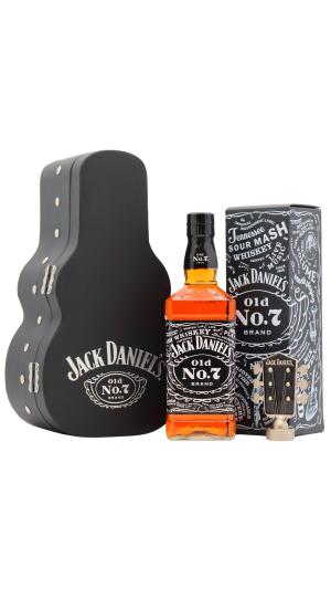 Jack Daniels 155th Anniversary Edition Paula Scher Pentagram Tennessee Whiskey 70cl 43 ABV Guitar Case