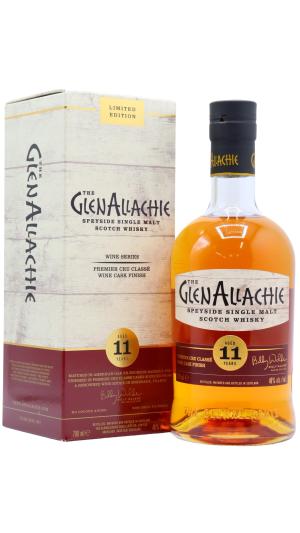 GlenAllachie Wine Series Premier Cru Classe Wine Finish Single Malt Scotch Whisky 70cl 48 ABV