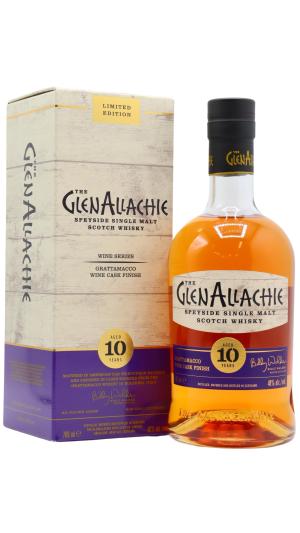 GlenAllachie Wine Series Grattamacco Wine Finish Single Malt Scotch Whisky 70cl 48 ABV
