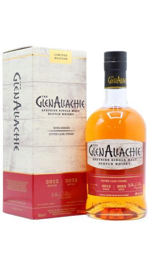 GlenAllachie 10 year old Wine Series The Cuvee Wine Cask Finish Single Malt Scotch 2012 Whisky 70cl 48 ABV