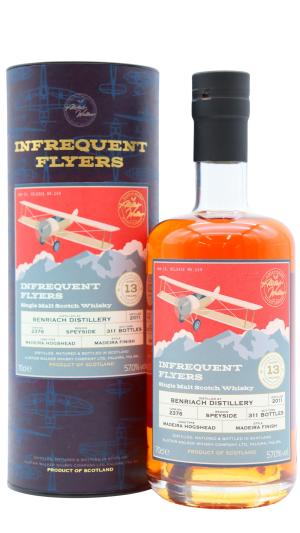Benriach 13 year old Infrequent Flyers Single Madeira Wine Cask 2376 2011 Whisky 70cl 57 ABV