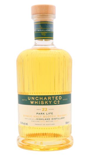 Park Life 22 year old Uncharted Whisky Co Highland Single Malt Scotch 2003 Whisky 70cl 55 ABV0