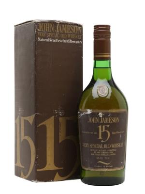 Jameson 15 Year Old Bot1980s Blended Irish Whiskey
