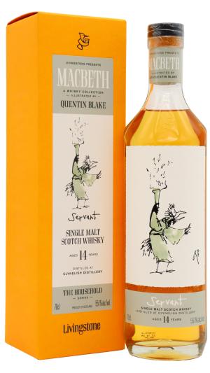 Clynelish 14 year old Macbeth Act Two Household Series Servant Single Malt Scotch Whisky 70cl 551 ABV