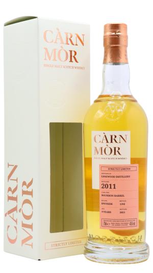 Linkwood 9 year old Carn Mor Strictly Limited Bourbon Cask Finish Single Malt Scotch 2011 Whisky 70cl 475 ABV