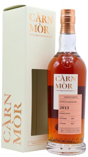 Benriach 8 year old Carn Mor Strictly Limited Oloroso Sherry Cask Finish Single Malt Scotch 2013 Whisky 70cl 475 ABV