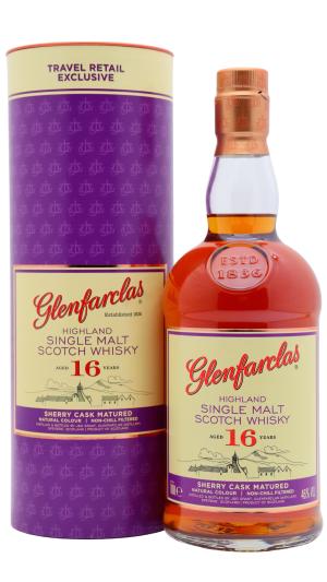 Glenfarclas 16 year old Highland Single Malt Scotch Whisky 70cl 46 ABV