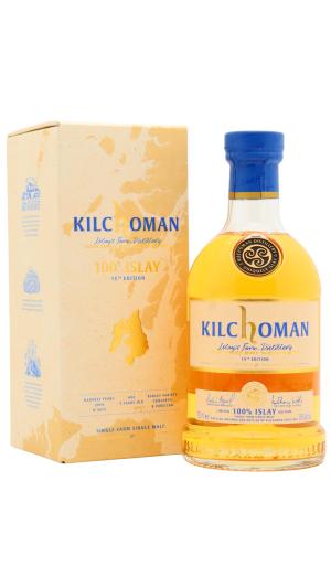 Kilchoman 9 year old 100 Islay 15th Edition Single Malt Scotch Whisky 70cl 50 ABV