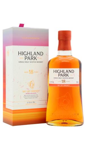 Highland Park 18 year old Sky Of Orkney Single Malt Scotch Whisky 70cl 46 ABV0