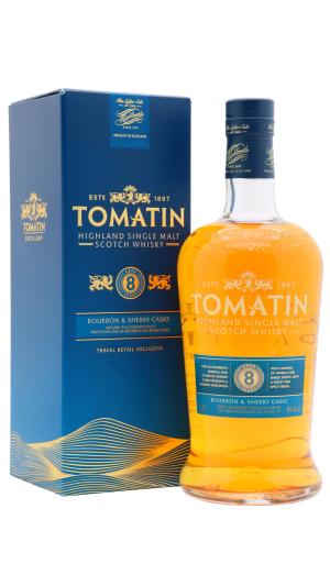 Tomatin 8 year old Single Malt Scotch Whisky 100cl 40 ABV 1 Litre