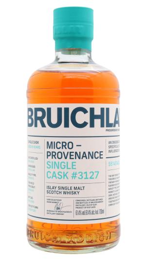 Bruichladdich 9 year old Micro Provenance Single Bordeaux Wine Cask 3127 2015 Whisky 70cl 614 ABV0