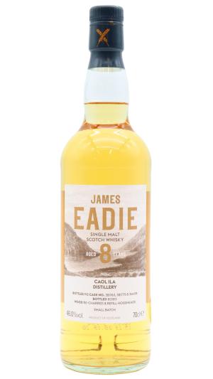 Caol Ila 8 year old James Eadie Small Batch Release Single Malt Scotch Whisky 70cl 46 ABV