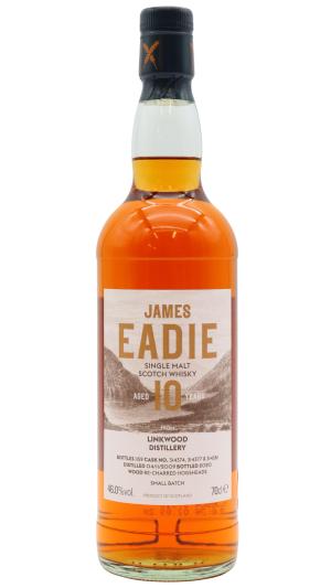 Linkwood 10 year old James Eadie Small Batch Release Single Malt Scotch 2009 Whisky 70cl 46 ABV